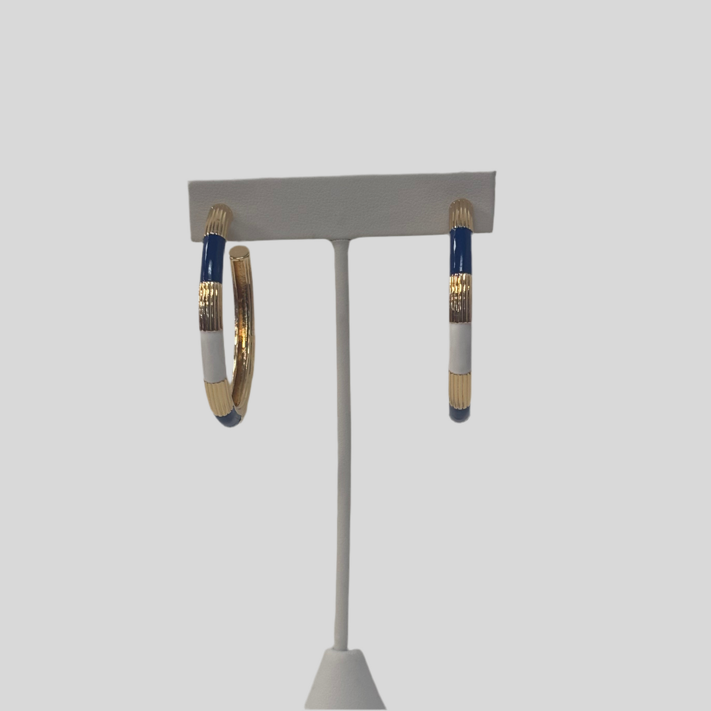 Michelle McDowell Blue & White Game Day Earrings - 9 Styles