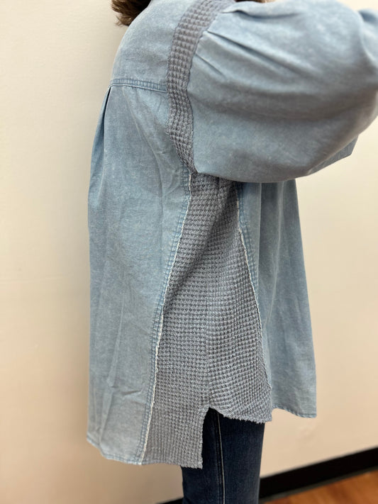 Danielle Denim Blouse