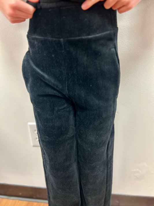 Mayoral Girls Black Corduroy Pants - Pull On