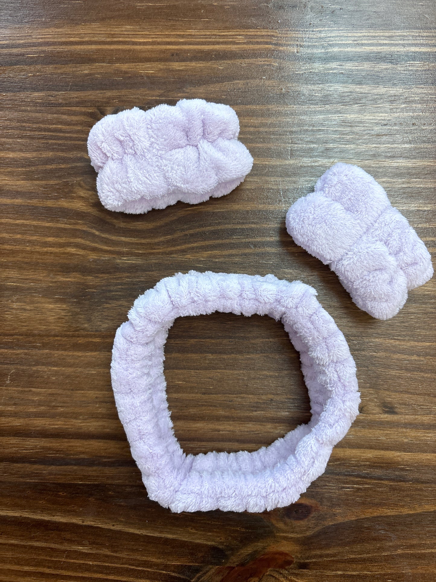 FS-Facewash Spa Headband and Wristband Set