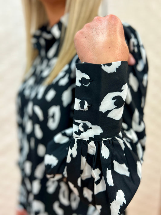 Animal Vibes Blouse by Umgee