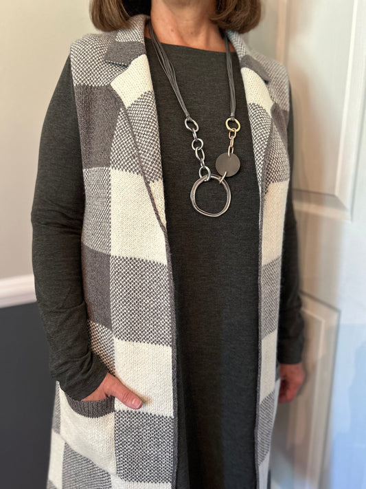 Pretty in Plaid Vest (special purchase)