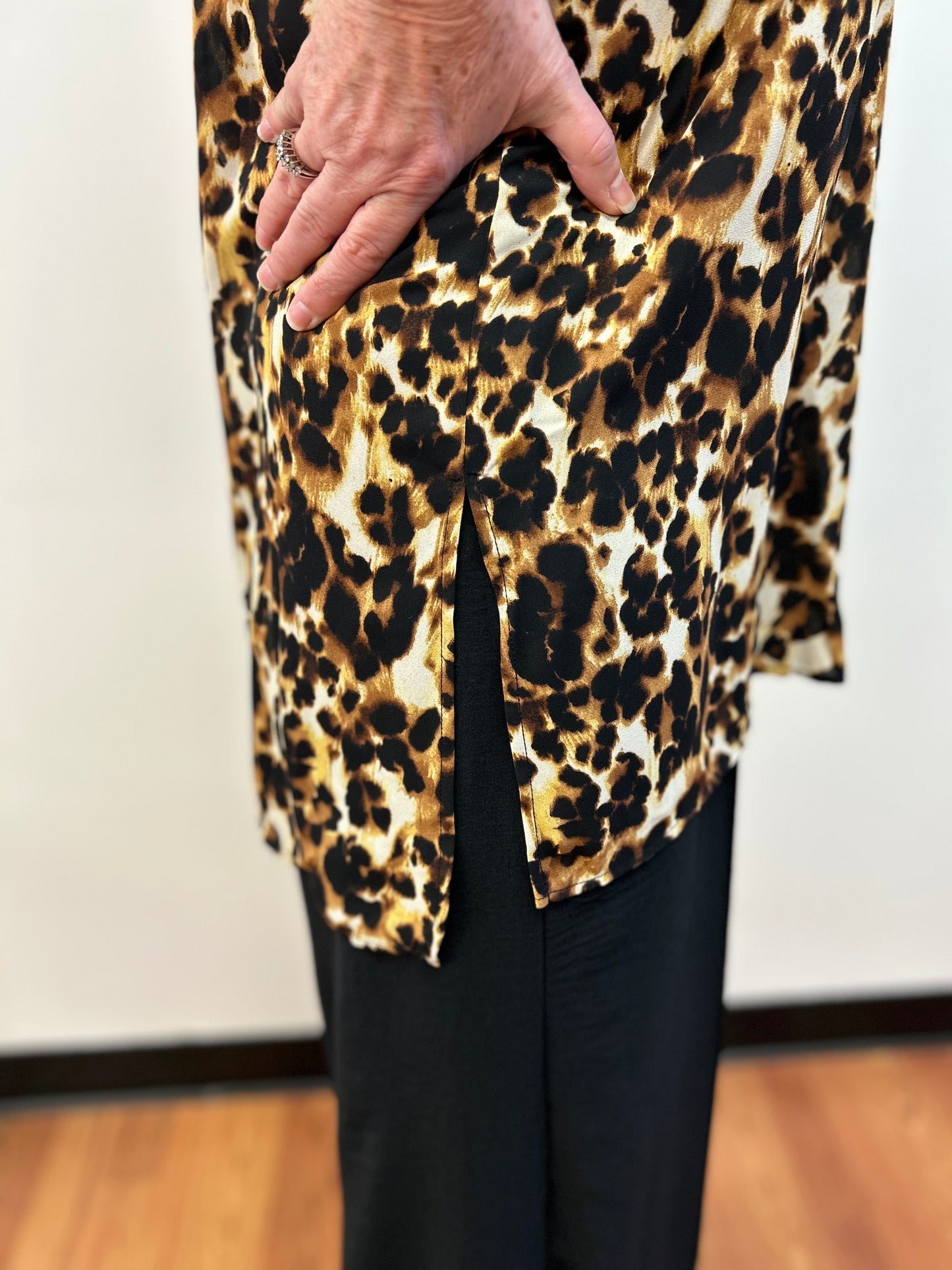 Charming Cheetah Blouse