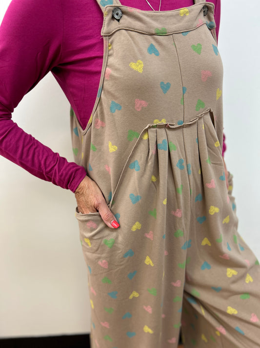 French Terry Overalls by POL