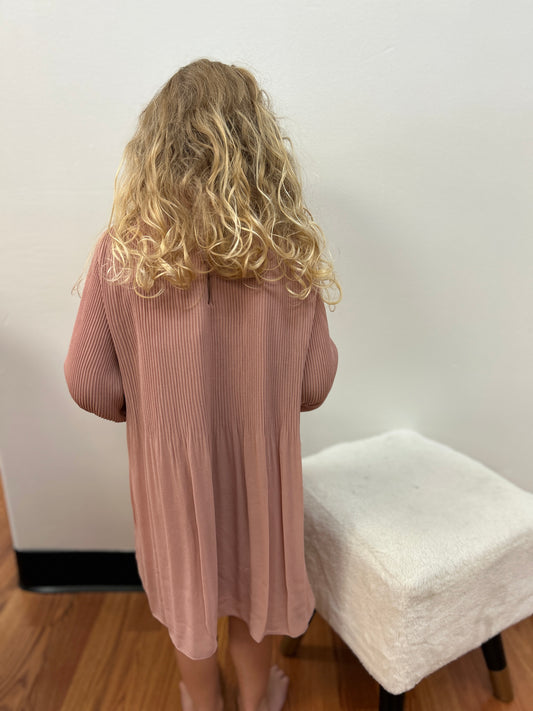 Mayoral Girls Mauve Pleated Dress