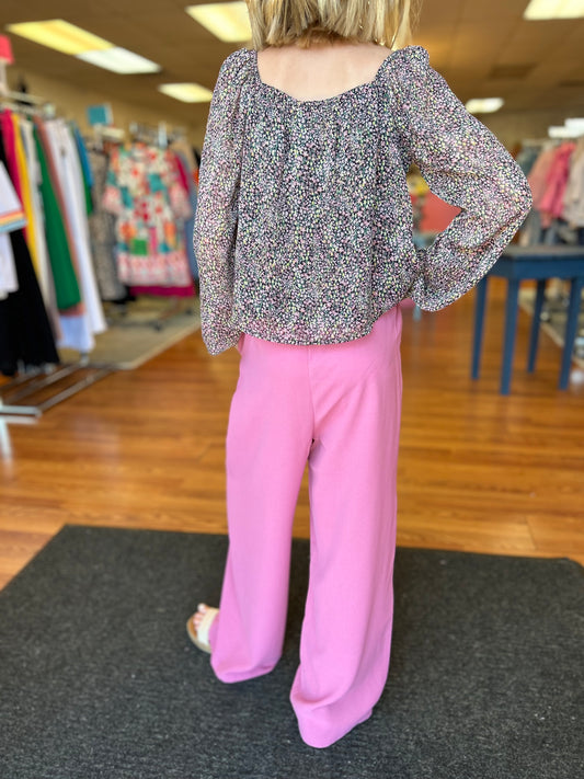 S&S-Tween Classic Wide Leg Pant