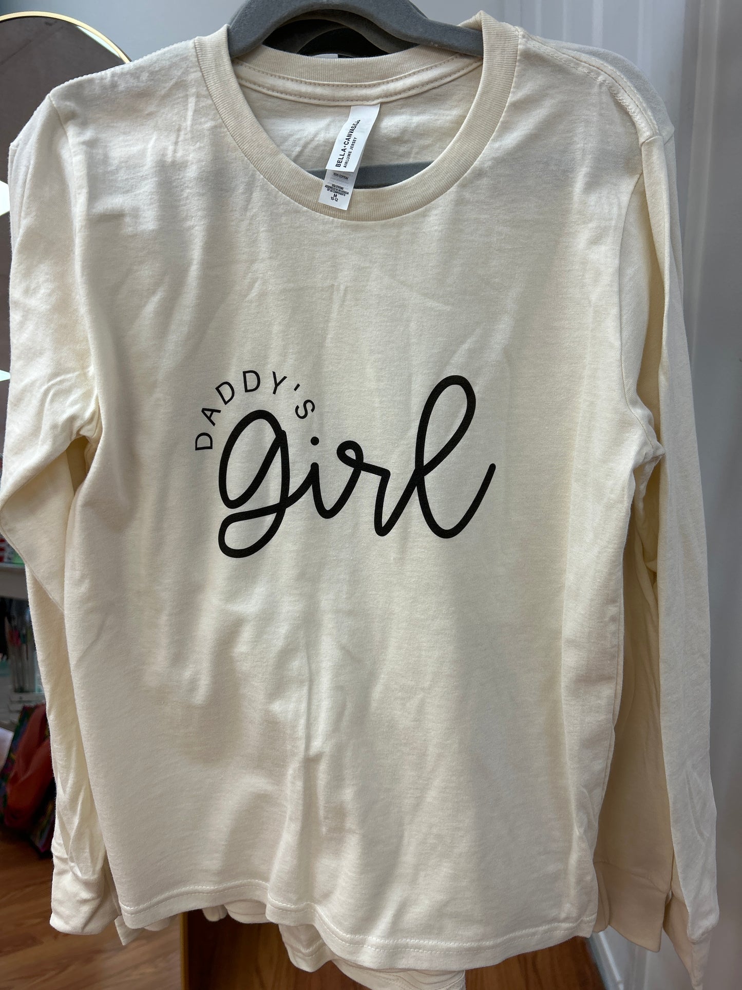 Girls Daddy and Me Long Sleeve Tee - 100% Cotton