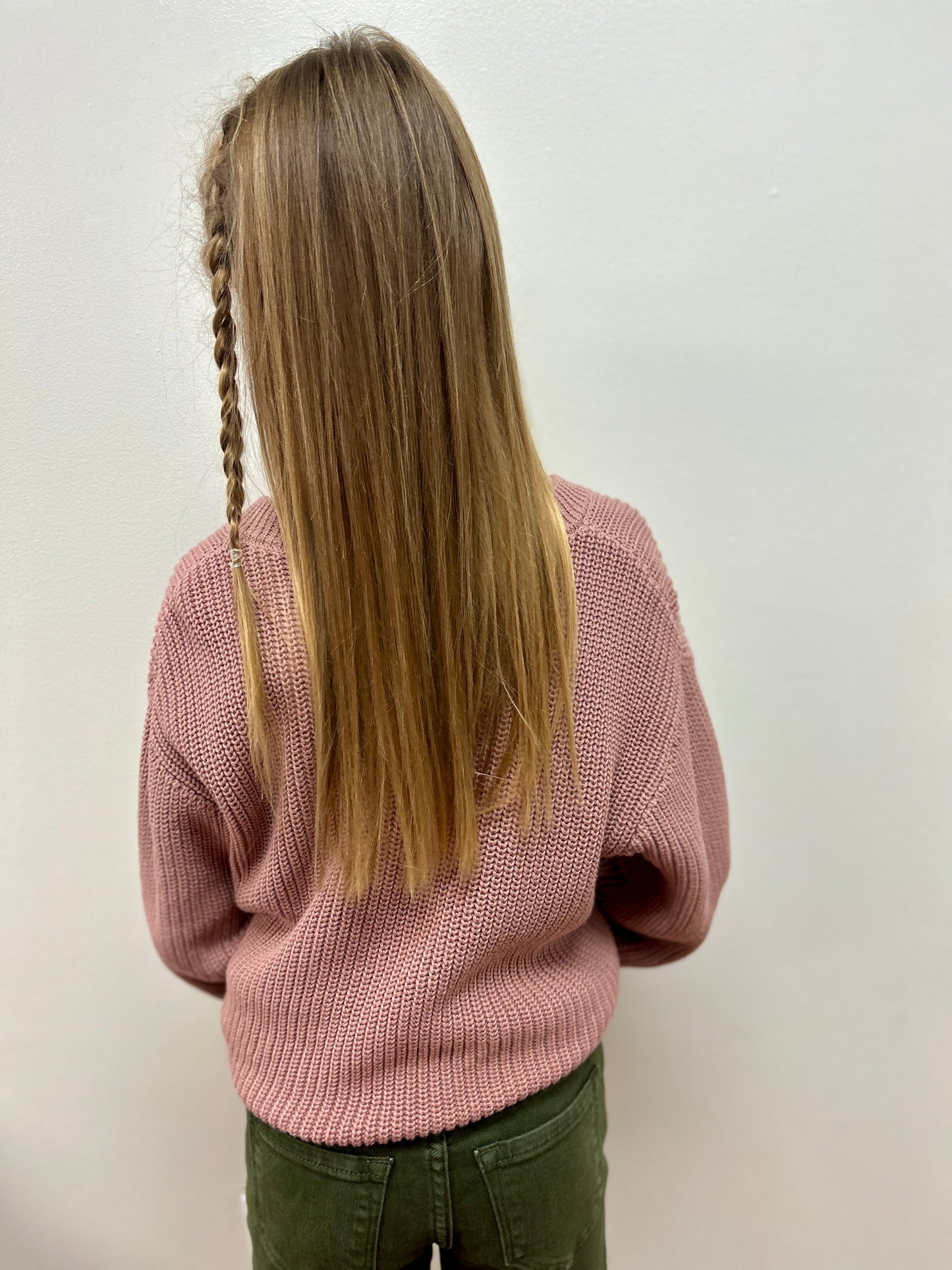 Vignette Girls Crossover V-neck Sweater