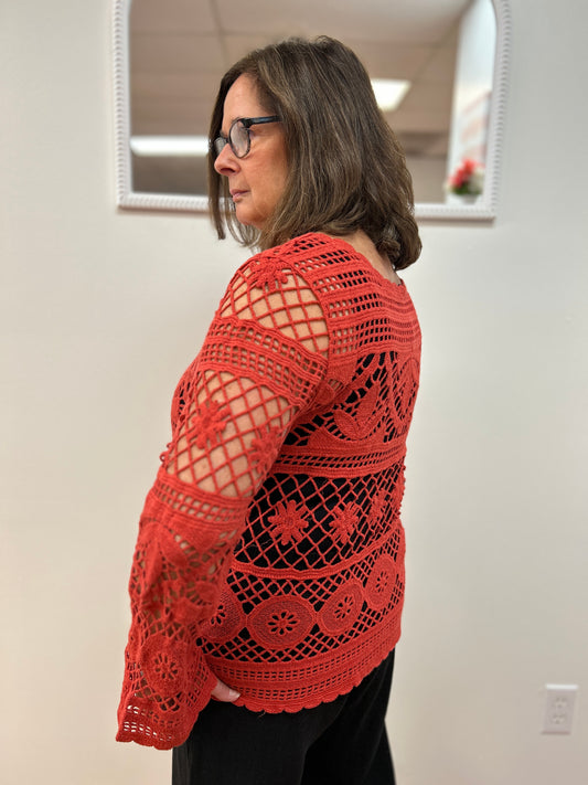 Paparazzi Crochet Blouse