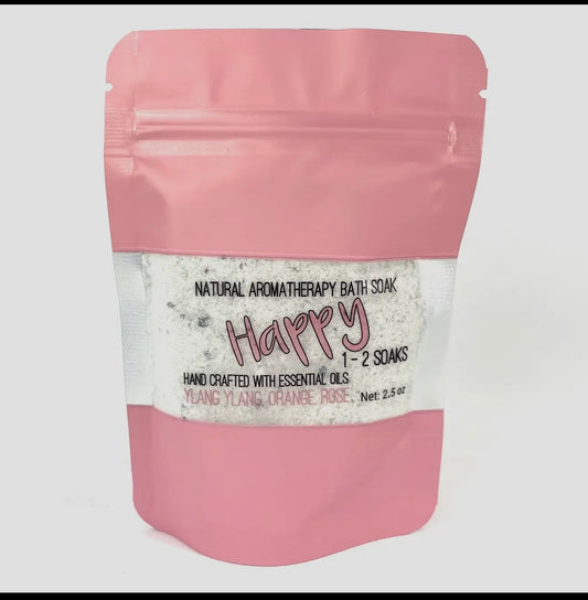 Natural Aromatherapy Bath Soaks