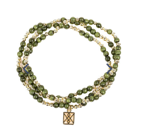 Michelle McDowell Rachael Beaded Bracelet Stacks - Set of 3