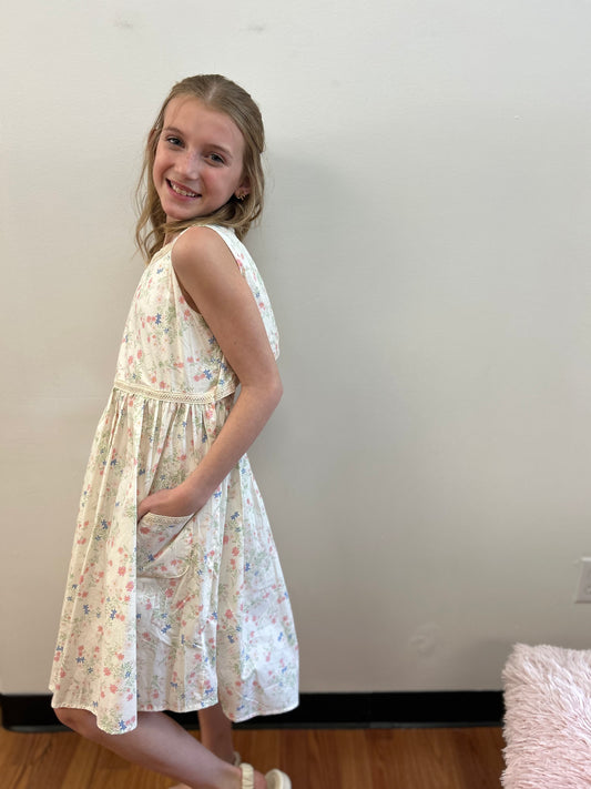 Vig Girls Peekaboo Back Dress