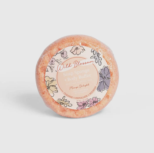 Cait + Co Wild Blossom Soap Infused Body Buffer