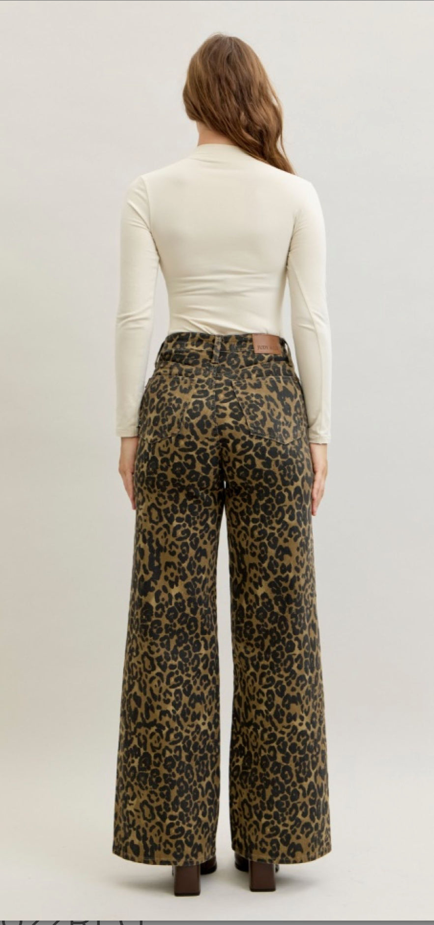 Long, Lean and Leopard Jeans