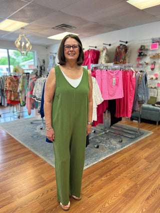 Linen Jumper by Double Zero - All About Me Boutique