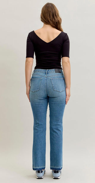 Release Hem Bootcut Jeans - All About Me Boutique