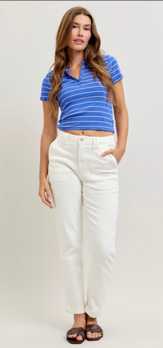 Aurora Weekender Pants by Judy Blue - All About Me Boutique