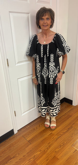 Boho Midi Dress by Carole Christian