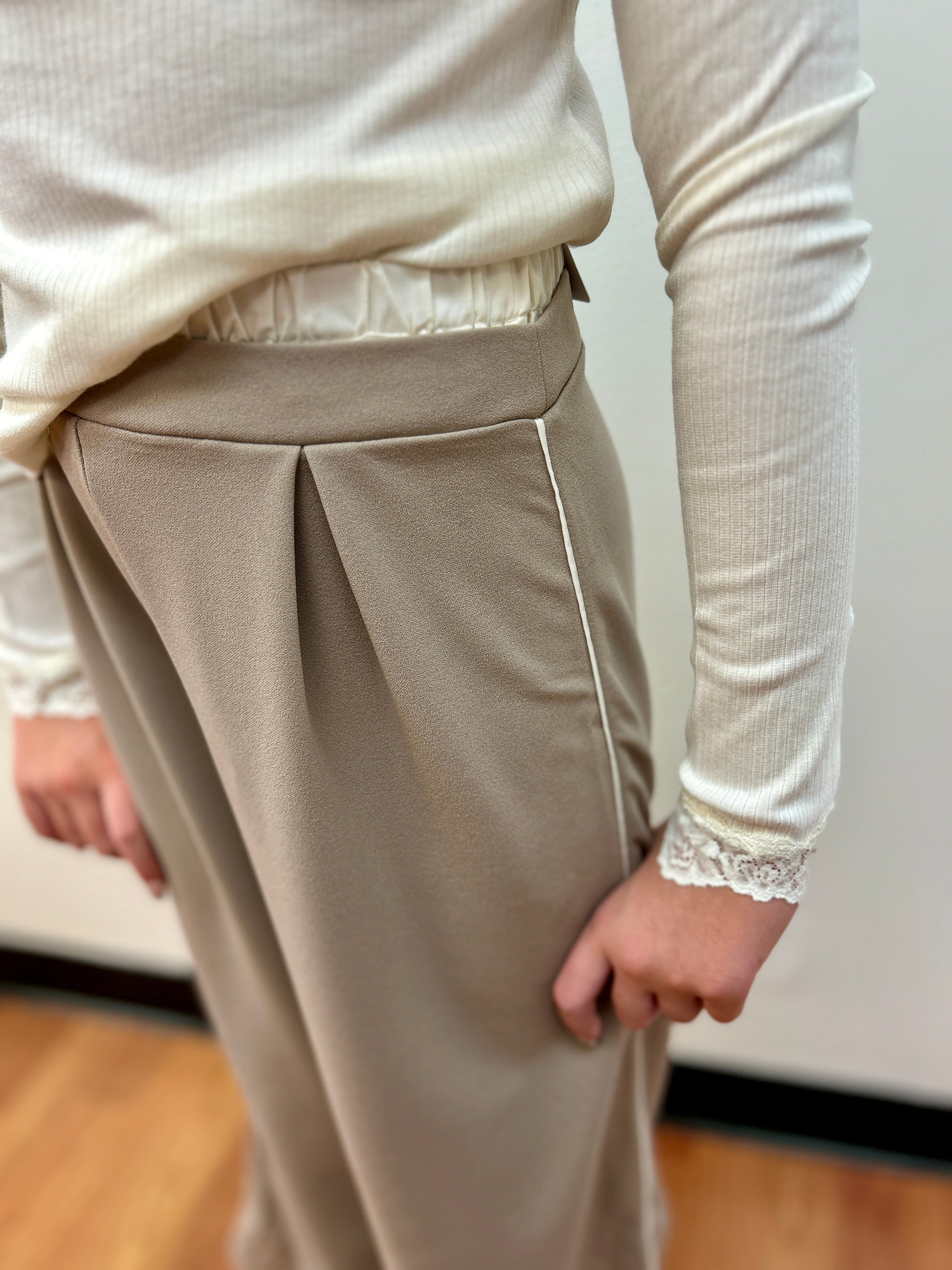 Mayoral Girls Double Waist Pant