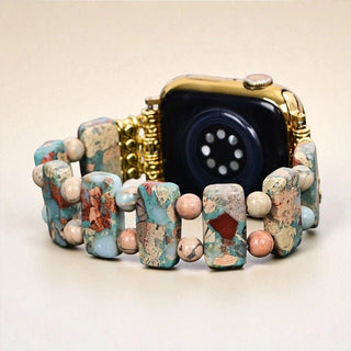 Zen Tibetan Stretch Apple Watch Band by Cape Diablo - All About Me Boutique