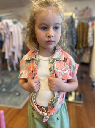 Girl Printed Shirt with Top by Mayoral - All About Me Boutique