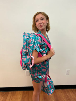 Jane Marie Girls Leopard Silk Pajamas - All About Me Boutique