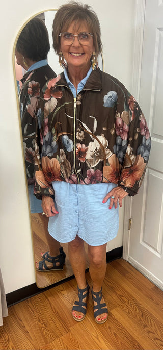 Yolly-Italy Silk Bomber Hacket