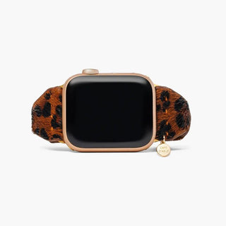 Panthera Brown Leather Apple Watch Strap by Cape Diablo - All About Me Boutique