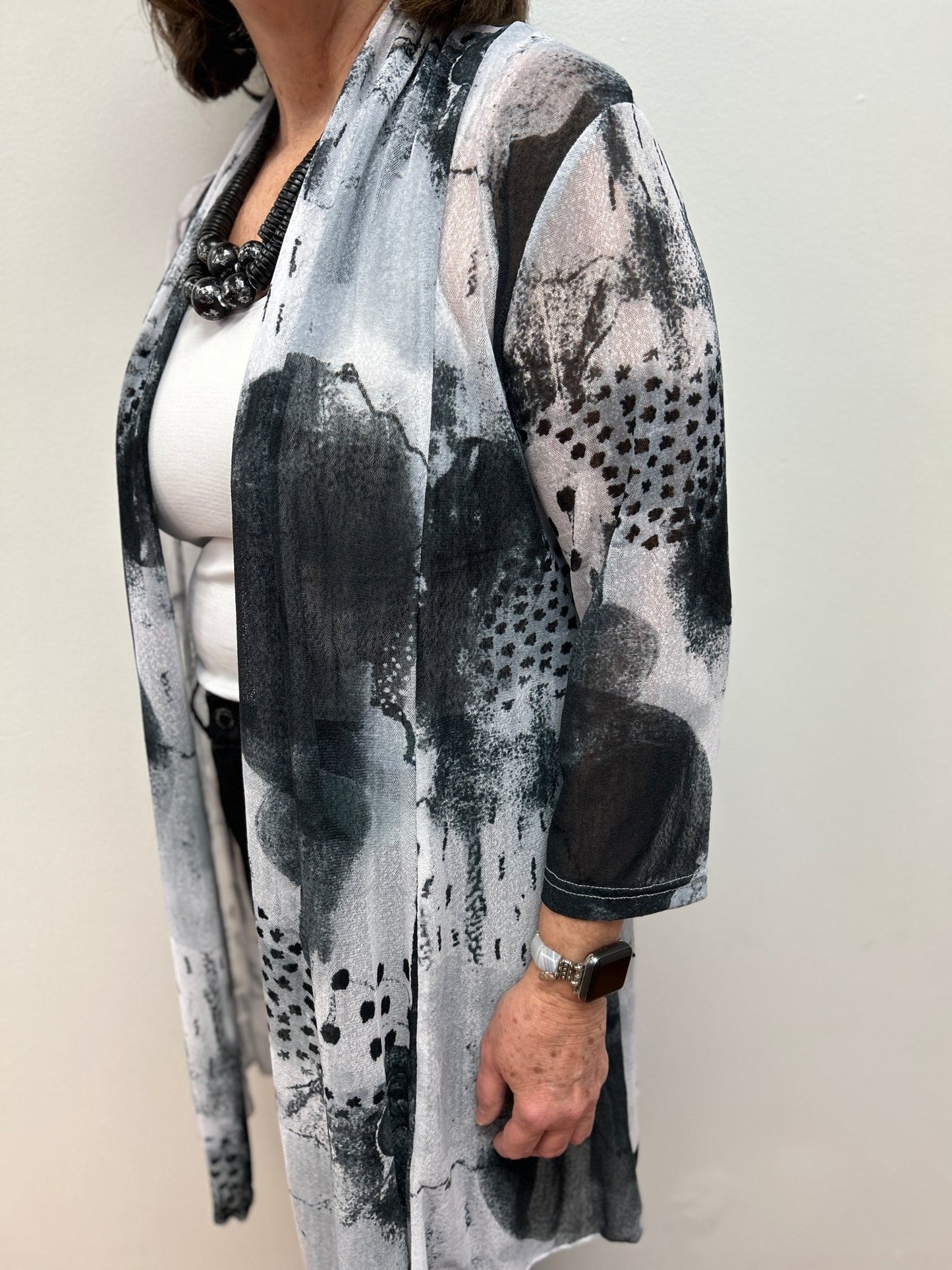 Creation Mesh Cardigan - All About Me Boutique