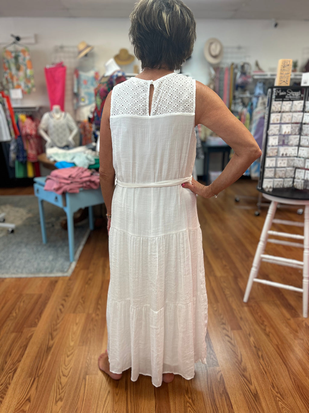 Graceful Ivory Dress