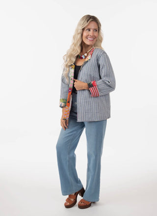 Quilted Patchwork Jacket by Ashley Taylor