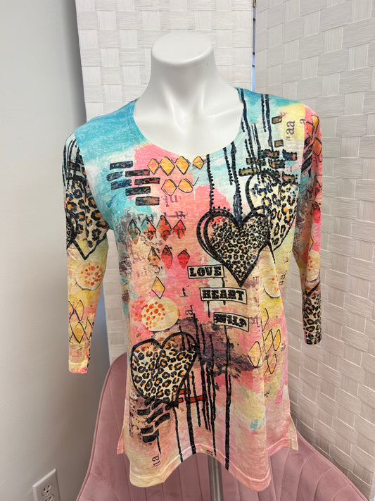 Tee Party Top by Creations