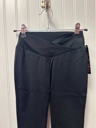 Suzette Crossover Pull On Yoga Pants - All About Me Boutique