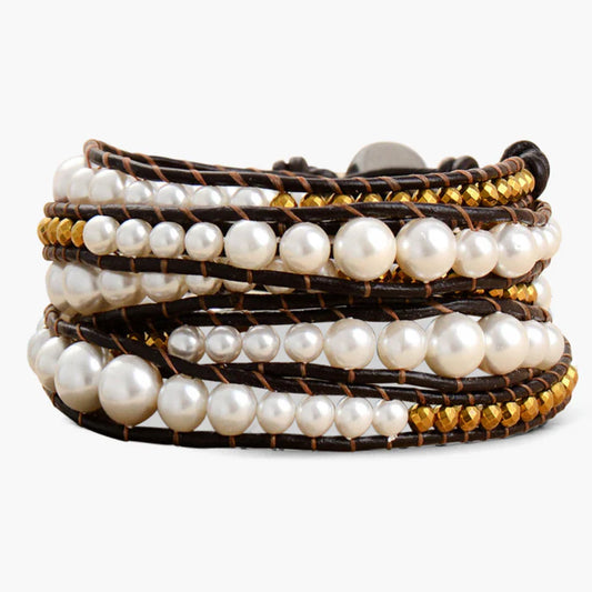 CD-Pearl Wrap Bracelet