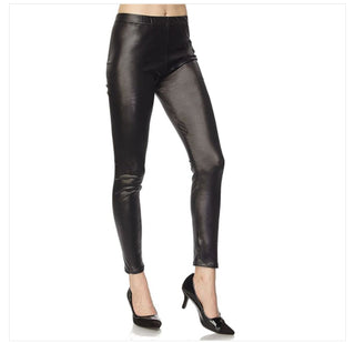 Liquid Leather Leggings - All About Me Boutique