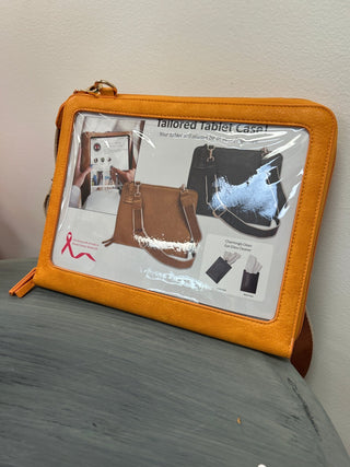 Tailored Tablet Case by Save the Girls — Burnt Orange - All About Me Boutique