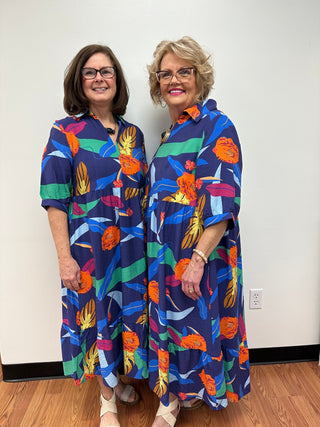 Take Me To The Tropics Dress by Pixie+Ivy - All About Me Boutique