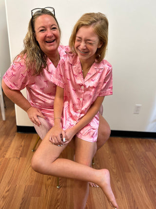 Jane Marie Girls Bow Pajamas - All About Me Boutique