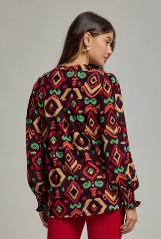 Dear Scarlett Lizzy Smocked Top - All About Me Boutique