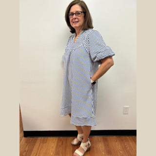 Striped Shift Dress by Umgee - All About Me Boutique