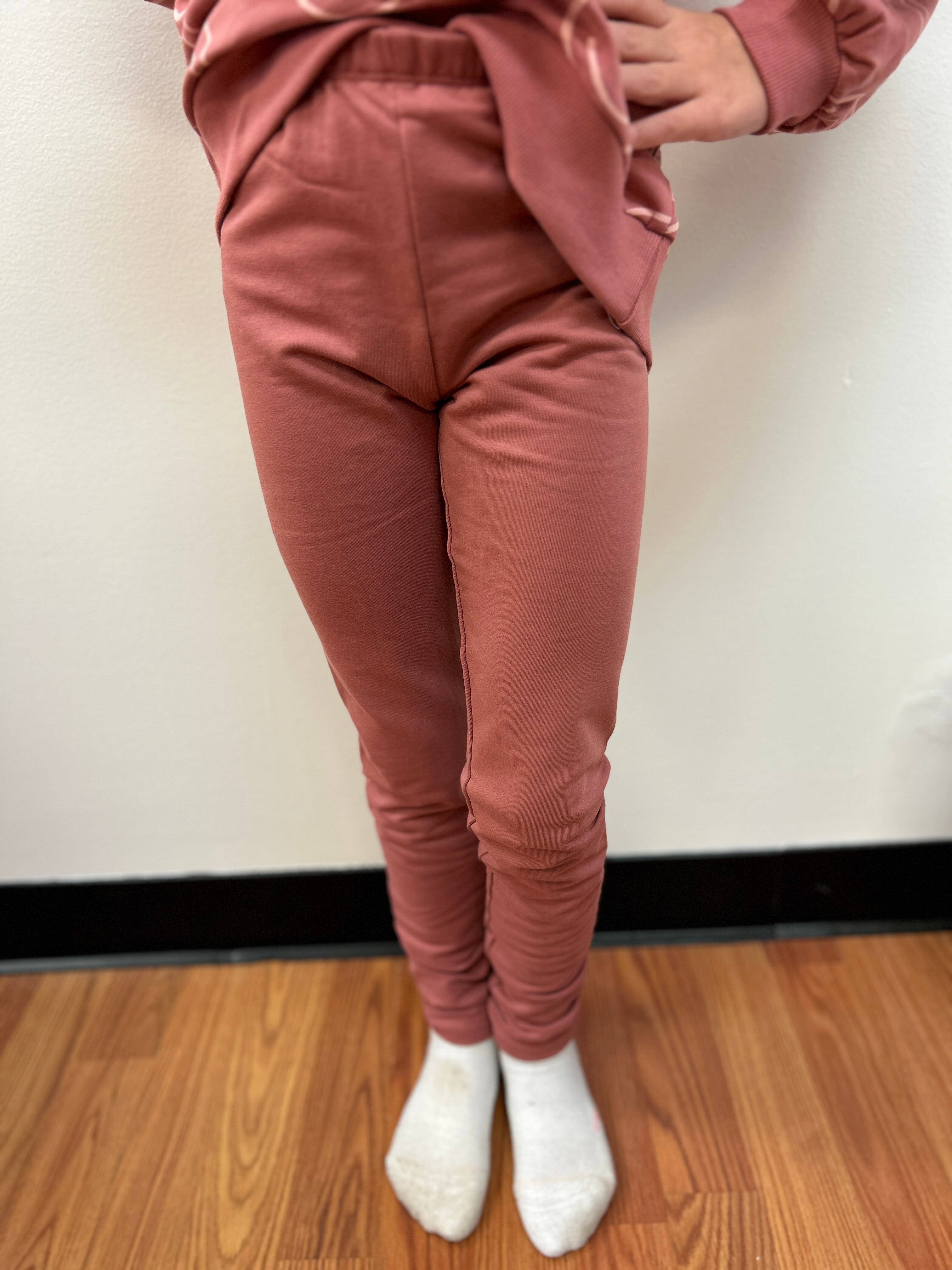 Minymo Girls Fleece Lined Leggings