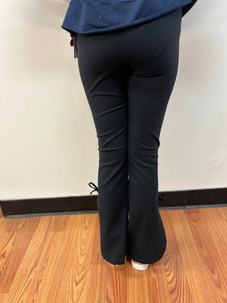 PF - Side Ties Yoga Pants - All About Me Boutique