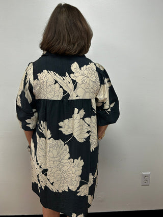 Mellie Floral Dress by Pixie+Ivy - All About Me Boutique