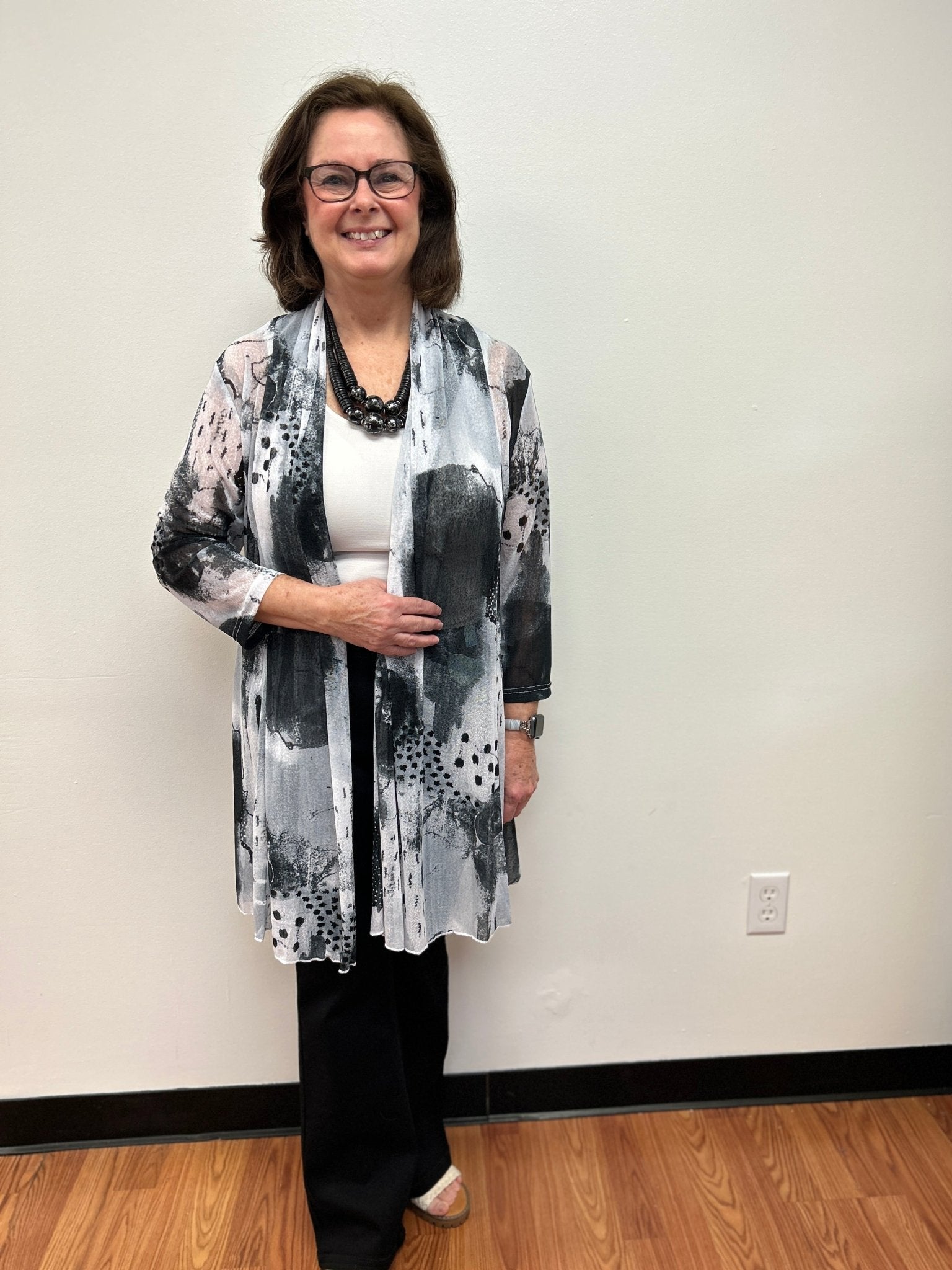 Creation Mesh Cardigan - All About Me Boutique