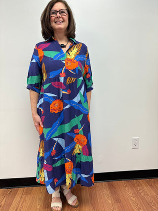 Take Me To The Tropics Dress by Pixie+Ivy - All About Me Boutique