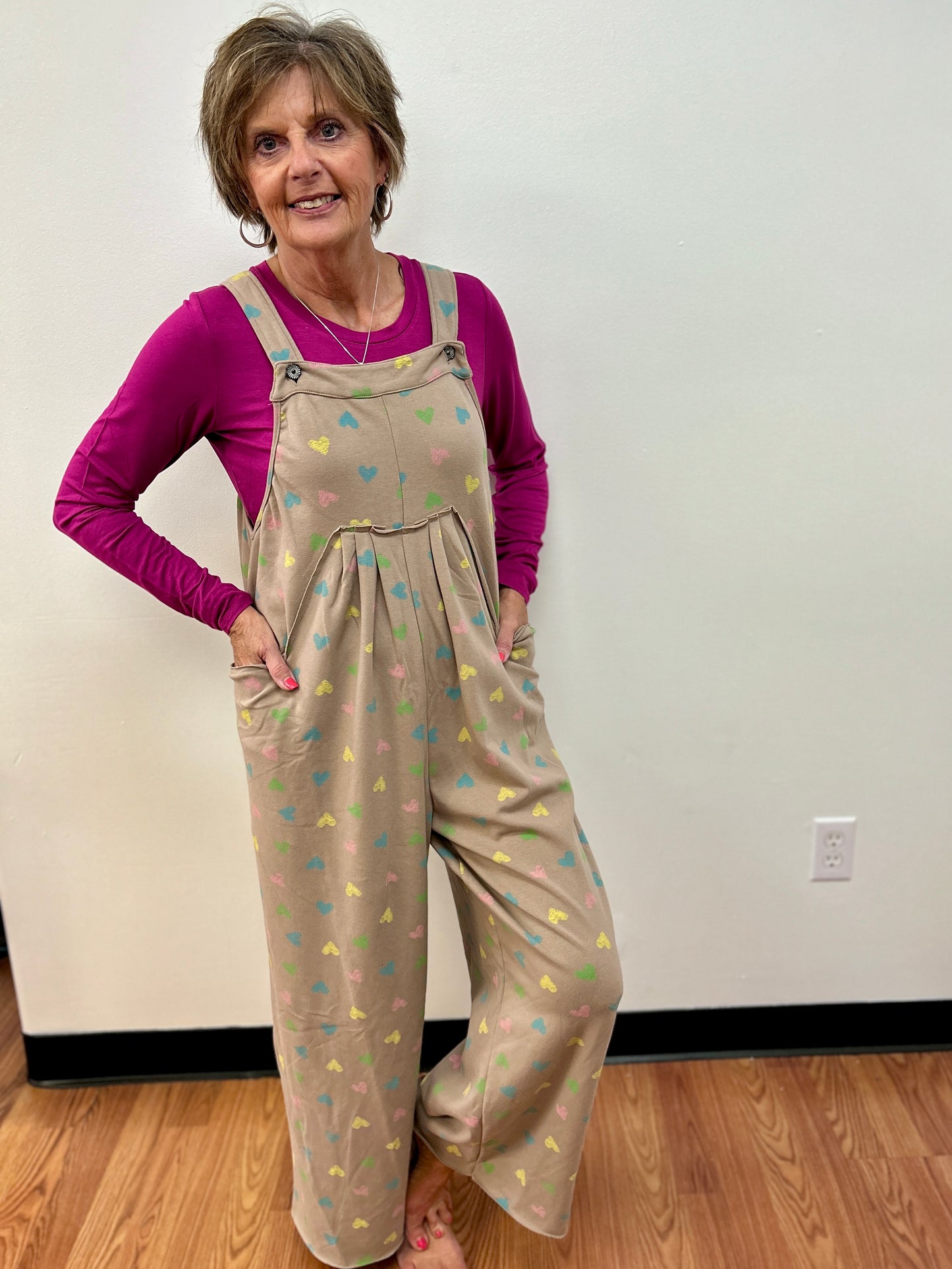 French Terry Overalls by POL