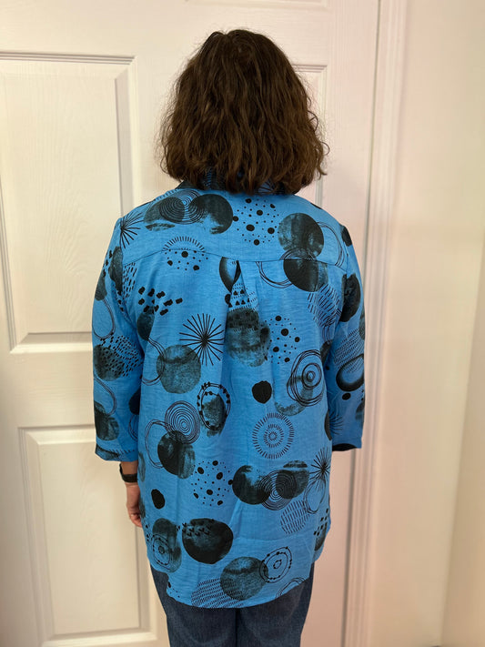 Blue Surprise Blouse