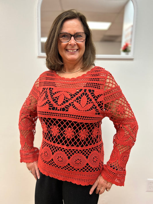 Paparazzi Crochet Blouse