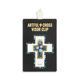 Dem - Artful Cross Visor Clip - All About Me Boutique