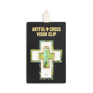 Dem - Artful Cross Visor Clip - All About Me Boutique